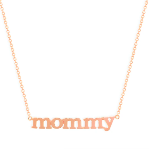 “mommy” Necklace - Retail Therapy Jewelry