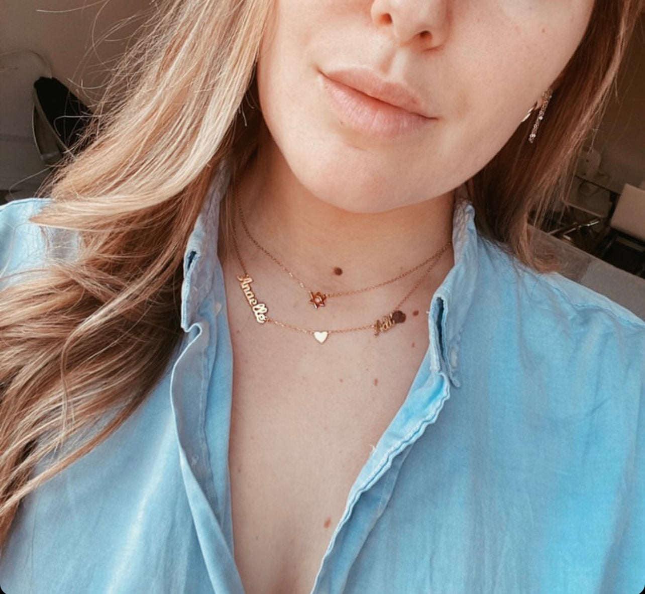 Jewish Star of David Necklace