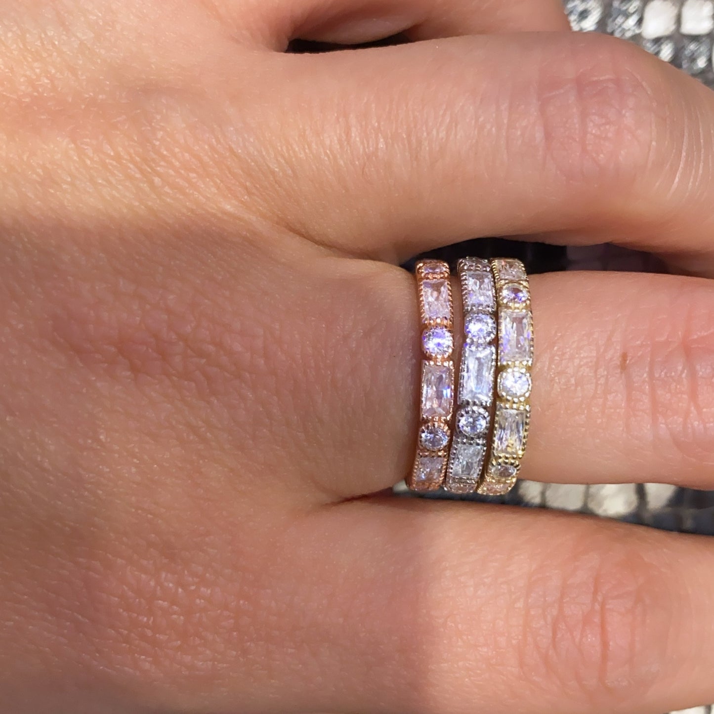 Stackable Bands - Retail Therapy Jewelry