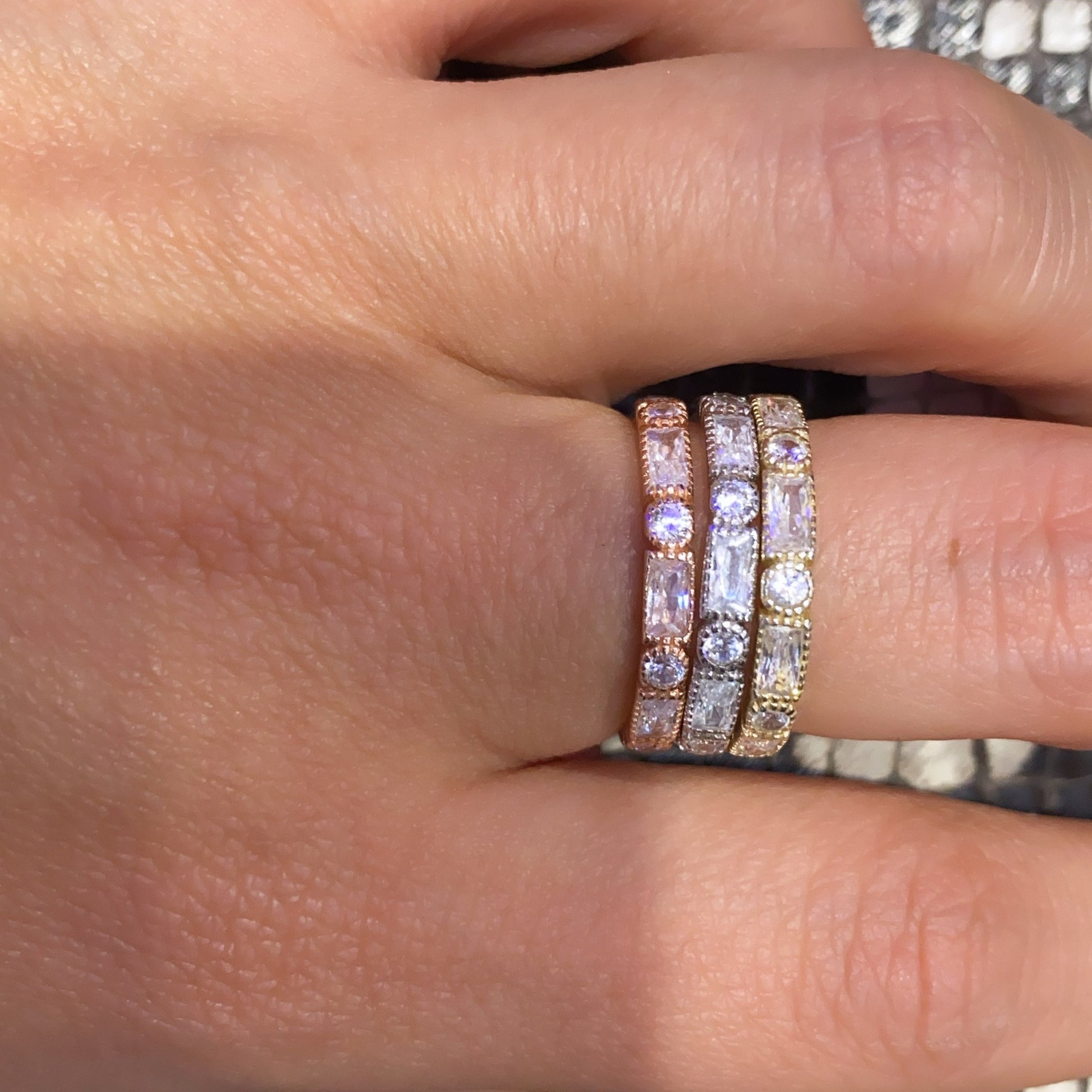 Stackable Bands - Retail Therapy Jewelry