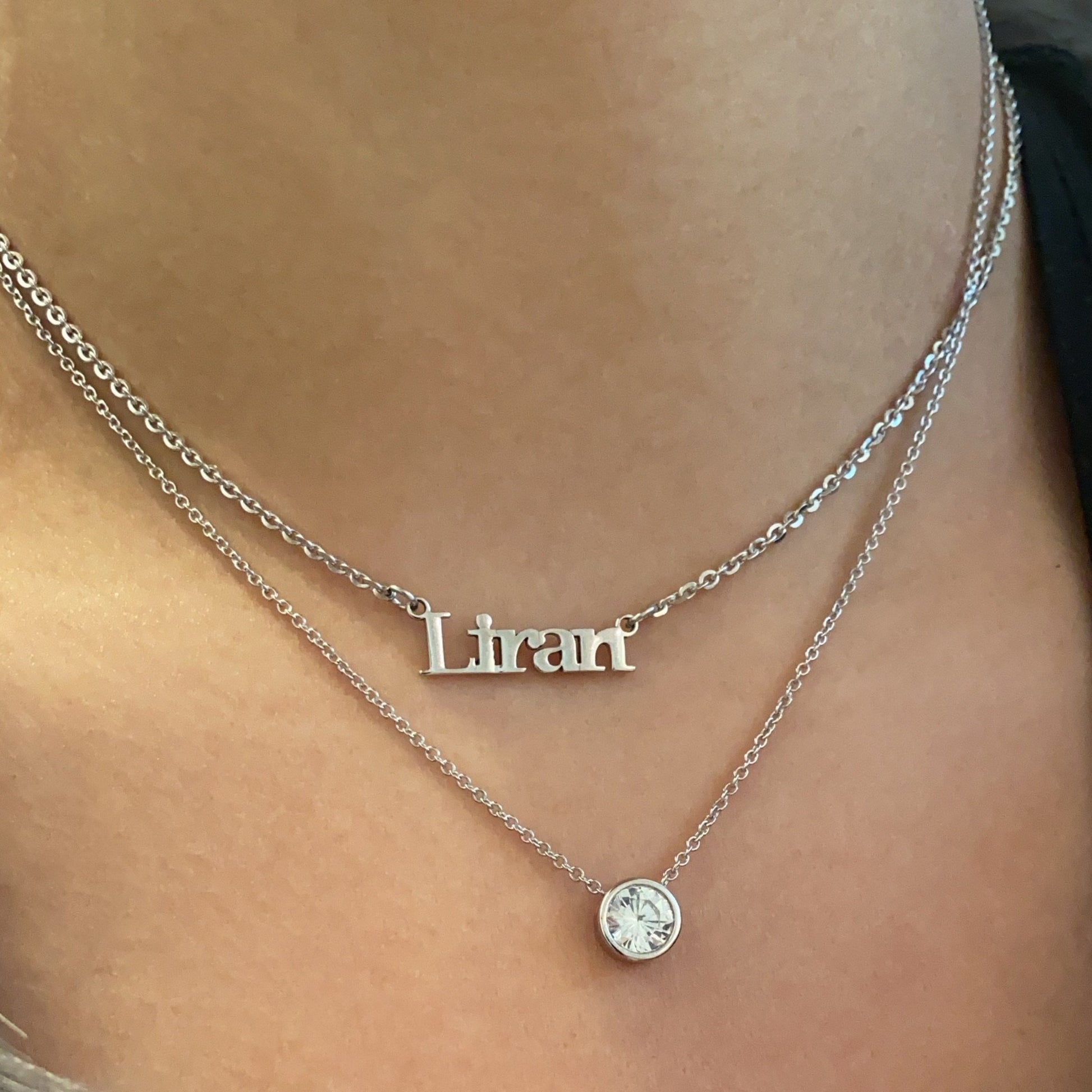 Bezel Necklace - Retail Therapy Jewelry