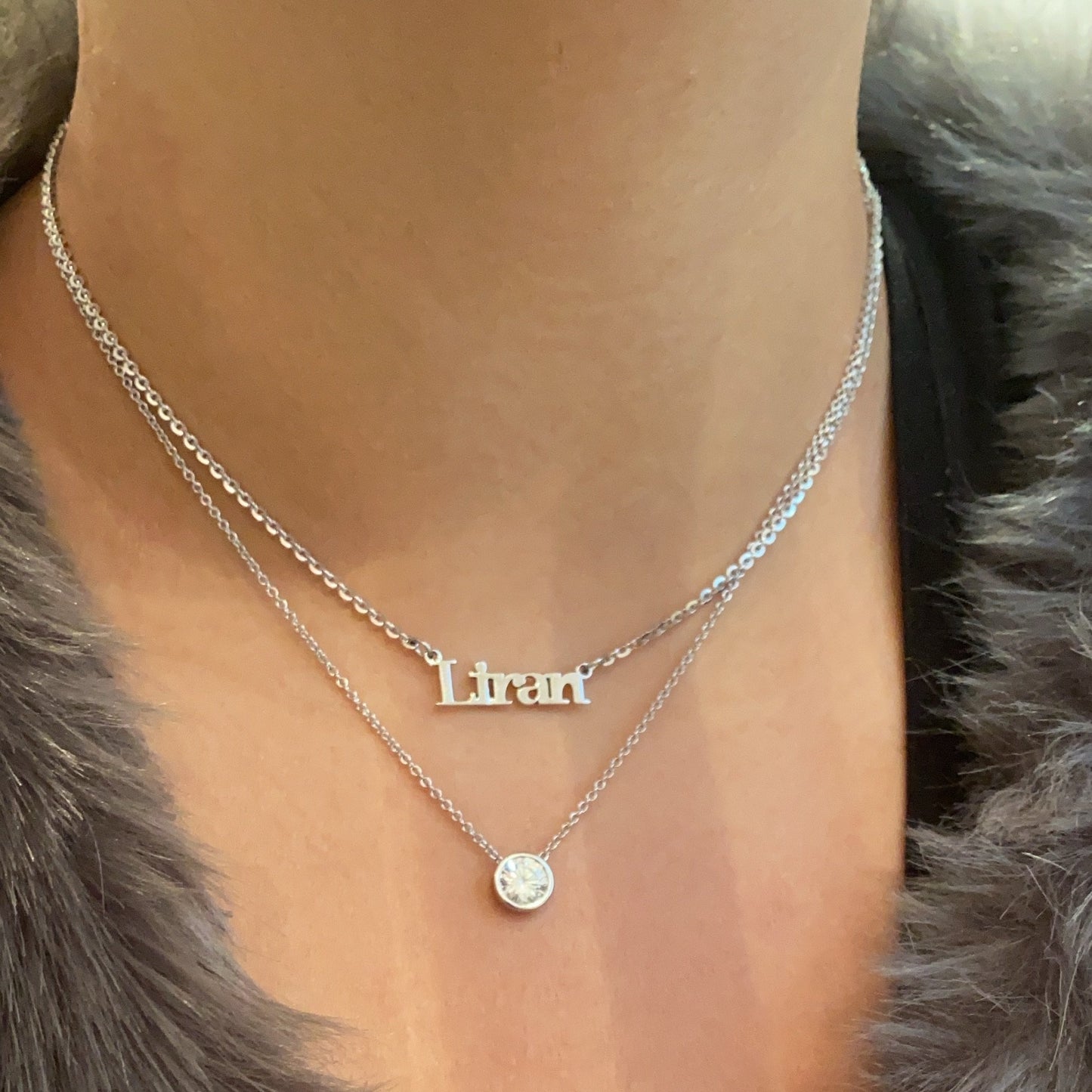 Bezel Necklace - Retail Therapy Jewelry