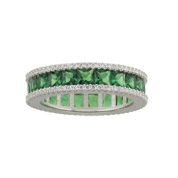 Princess Cut Eternity Band - Retail Therapy Jewelry